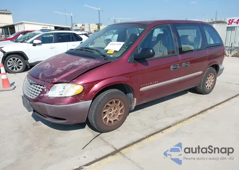 2001 Chrysler Voyager from USA, damaged, VIN 1C4GJ25B21B219372